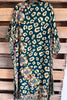 AHB EXCLUSIVE: Characteristic Of The Heart Thick Stich Duster - Teal Green/Gold