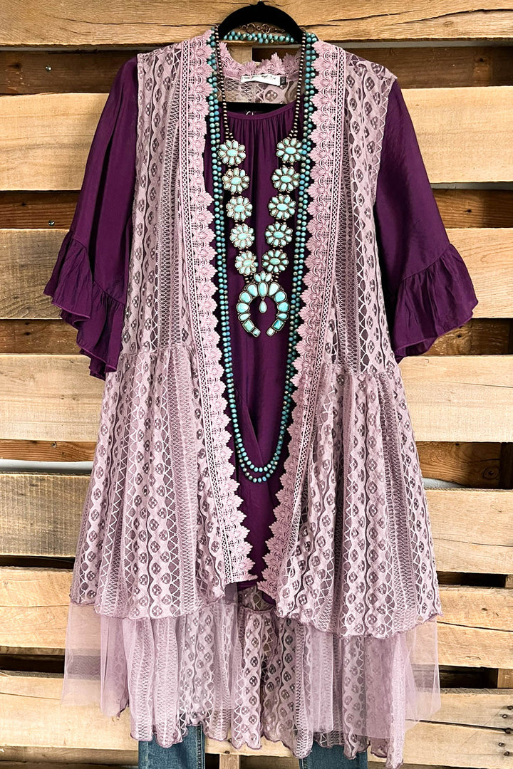 AHB EXCLUSIVE: Brighten My Day Vest - Lavender