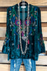 AHB EXCLUSIVE:Headed To Brunch Velvet Tunic - Olive