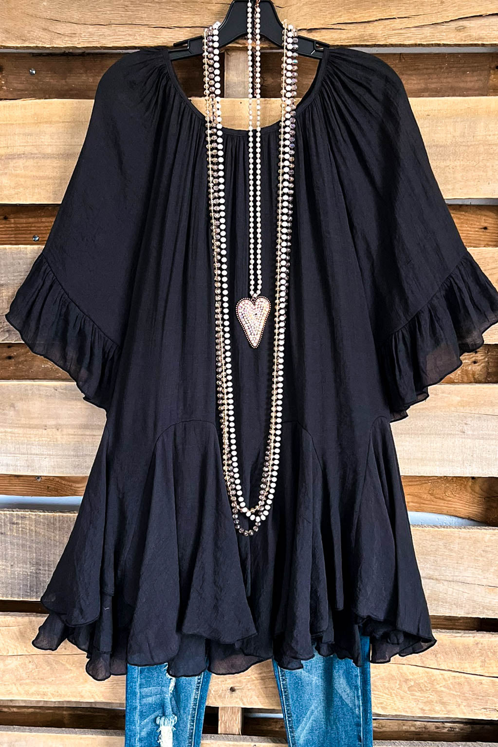 typeservice☆Jacquard Balloon Top Black MUSINSA | TYPESERVICE Jacquard Balloon Top [Black]