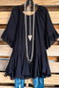 AHB EXCLUSIVE: The It Girl Oversized Loose Fitting Tunic - Black