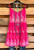 Mystical Sparks Dress - Hot Pink