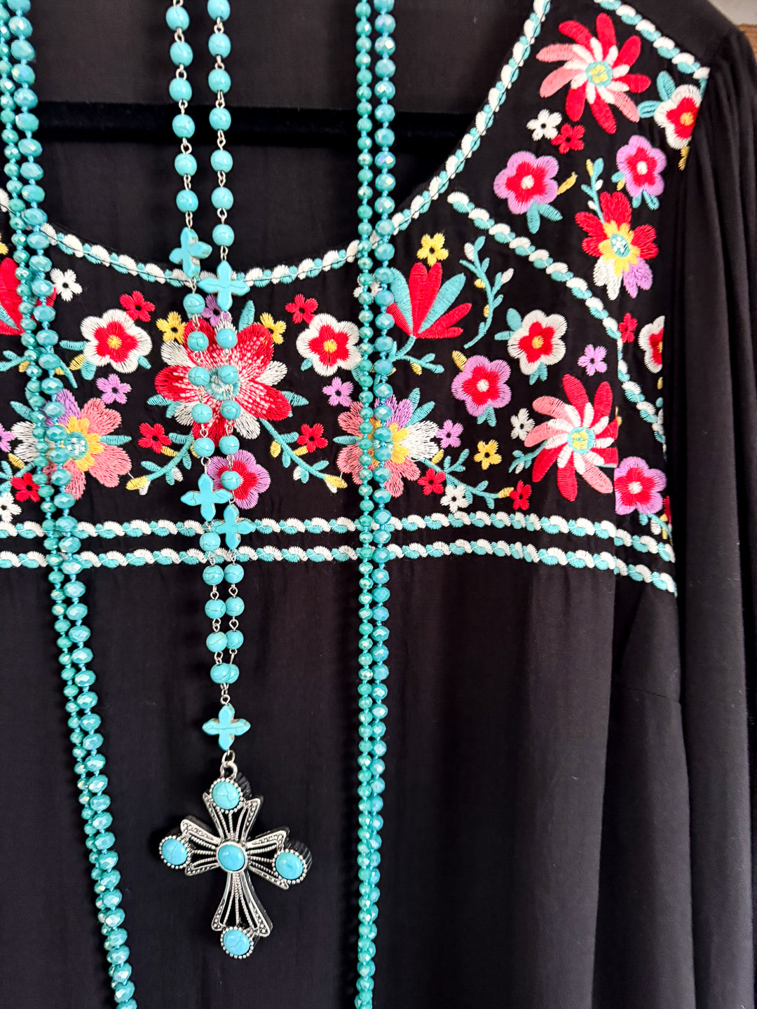 Good Times Coming Blouse - Black - SALE