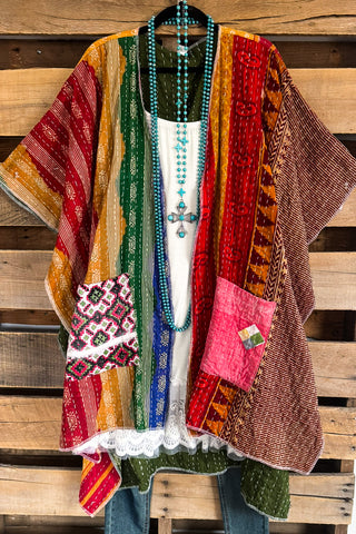 Knotted Beaded Necklace - Mocha