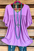 Following My Dreams Tunic - Lilac