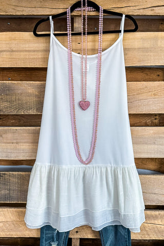 Extender: Slip on Tank/Tunic - Mauve