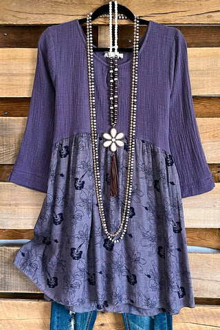 Savannah Boho Kimono - Purple