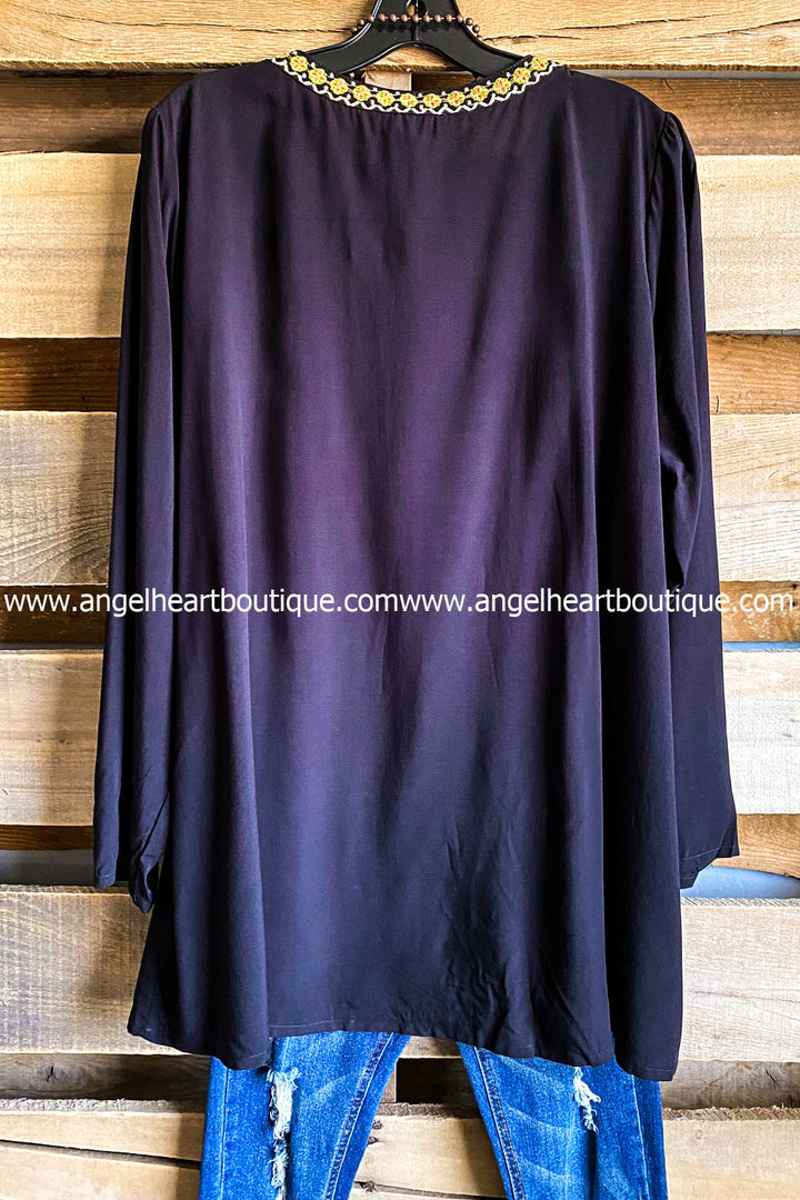 AHB EXCLUSIVE: I Like Me Better Top - Black - SALE