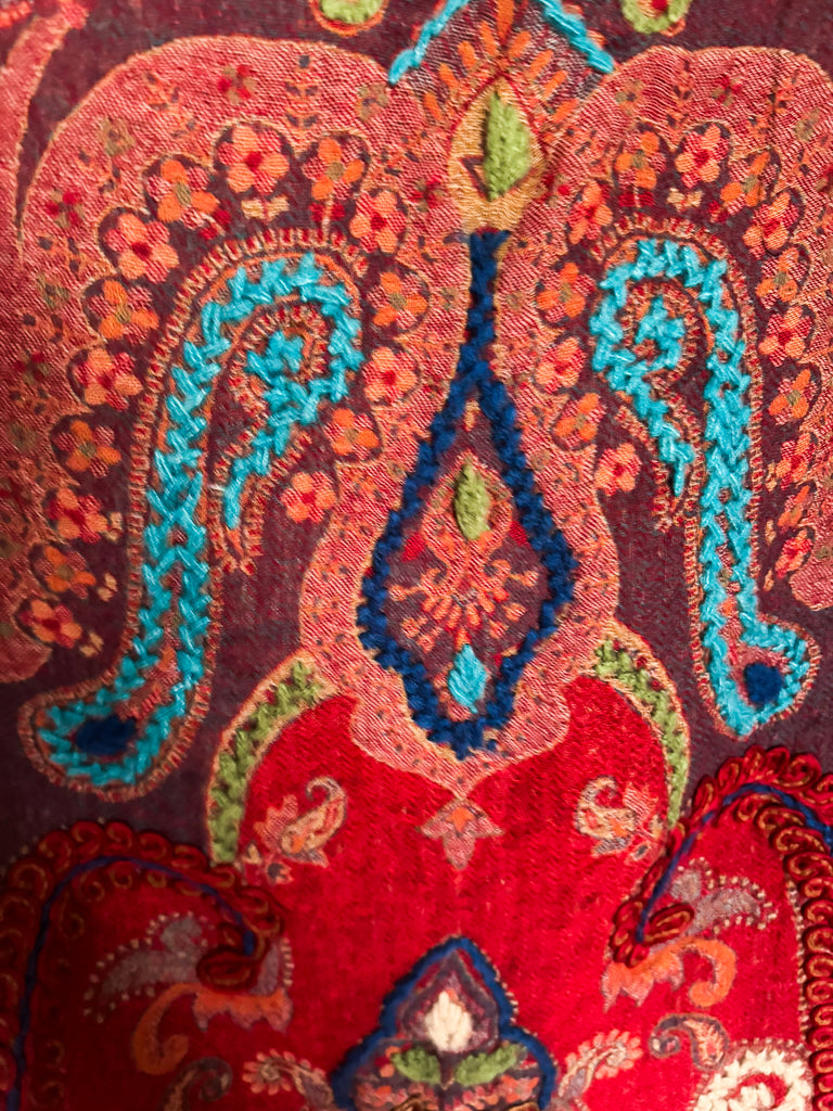 NATURAL FABRIC: Lets Tango Ruana - Tango - 100% WOOL