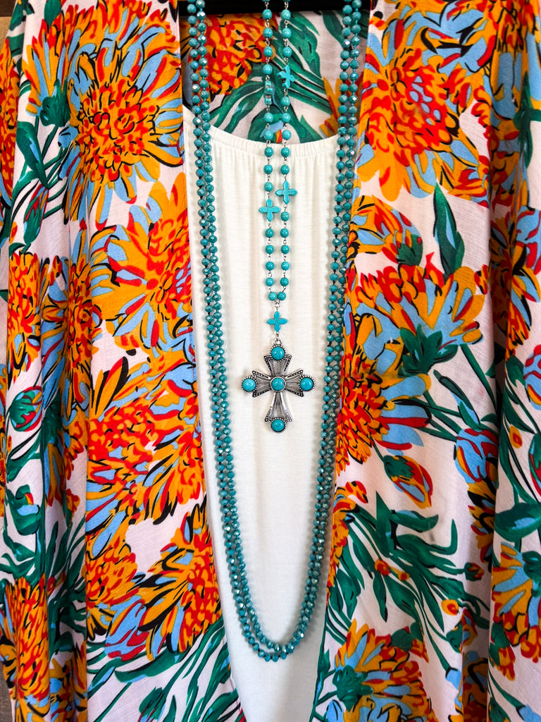 Weekend Plans Kimono - IVORY