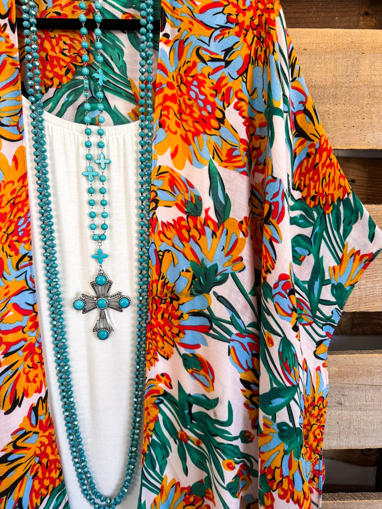 Weekend Plans Kimono - IVORY