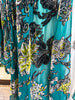 Found My Pease Burnout Velvet Kimono - Jade