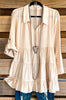 The Look Of Success Tunic - Beige
