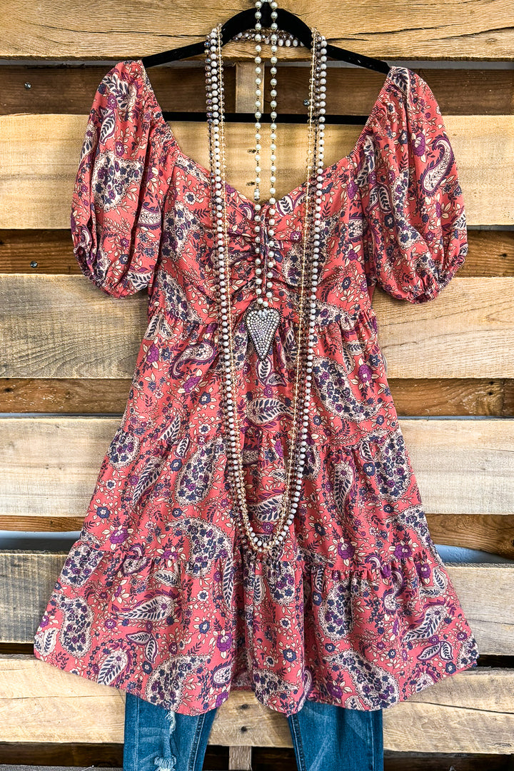 All In A Day Dress - Mauve - SALE