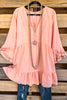 Contemporary Romance Tunic - Peach