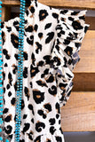 Groovy Thrill Dress - Leopard
