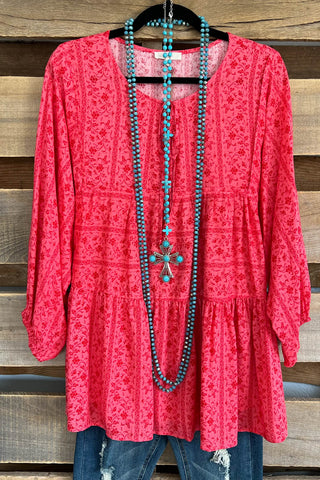 AHB EXCLUSIVE: Simply Overjoyed Dress - Coral - SALE