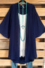 Basic Instincts Cardigan - Navy - SALE
