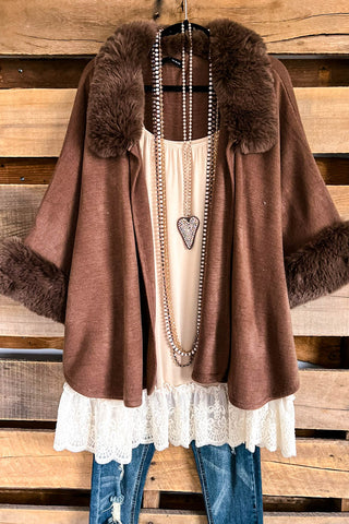 AHB EXCLUSIVE: Counting the Stars Vest - Taupe/Rose Leo