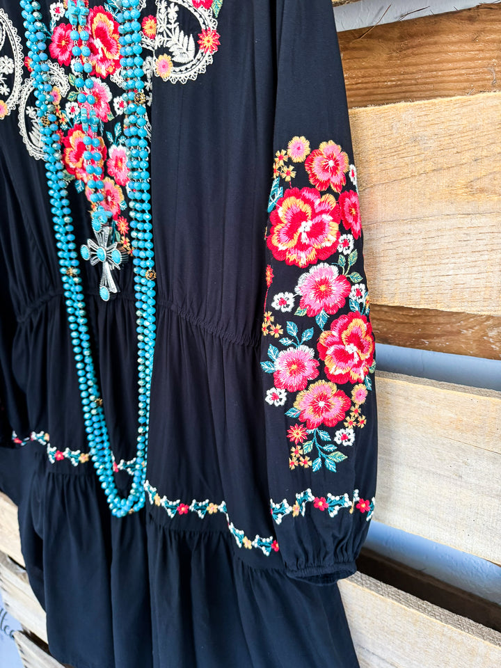 The Closer You Get Dress - Black - SALE
