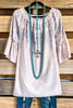 All Tangled Up Top - Sand - 100% COTTON