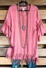 Stay Beautiful Tunic - Blush