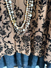 Regal Romance Tunic - Brown - 2 Piece Set