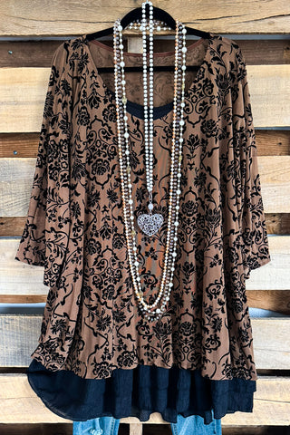 Winter Walk Poncho - Denim
