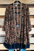 Regal Romance Tunic - Brown - 2 Piece Set