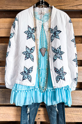 AHB EXCLUSIVE: Finding Perfection Kimono - Aqua