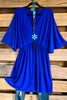 The One I Want Dress - Royal Blue