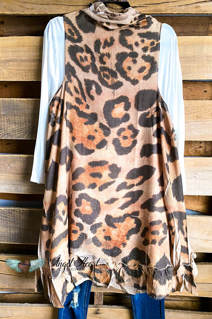 AHB EXCLUSIVE: Counting The Stars Vest - TP/leopard