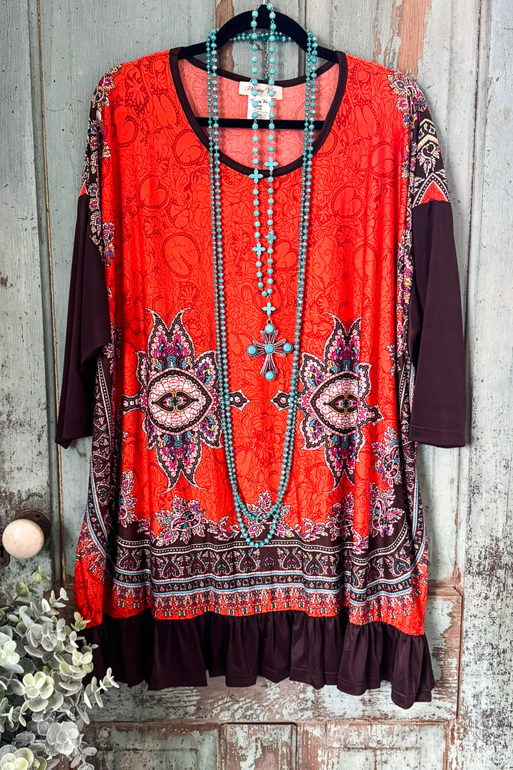 Only For You Tunic - Orange - SALE