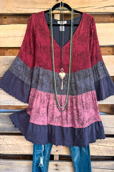 Full Of Life Tunic - Brick - SALE