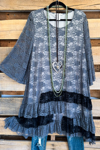 AHB EXCLUSIVE: Love Is Alive Dress - Denim/Star