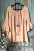 Taking Your Time Oversized Tunic - Beige