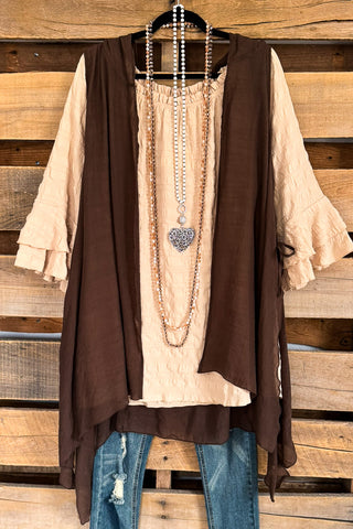 AHB EXCLUSIVE: Brighten My Day Vest - Mauve