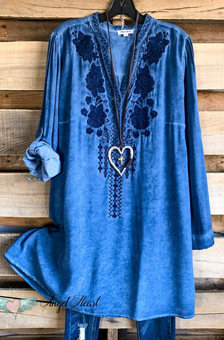 AHB EXCLUSIVE: Rest Your Love On Me Blouse - Marigold - 100% COTTON