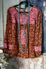Night Gazing Blouse - Black Mauve