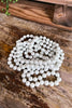 Covered With Wisdom Pearl Necklace - White