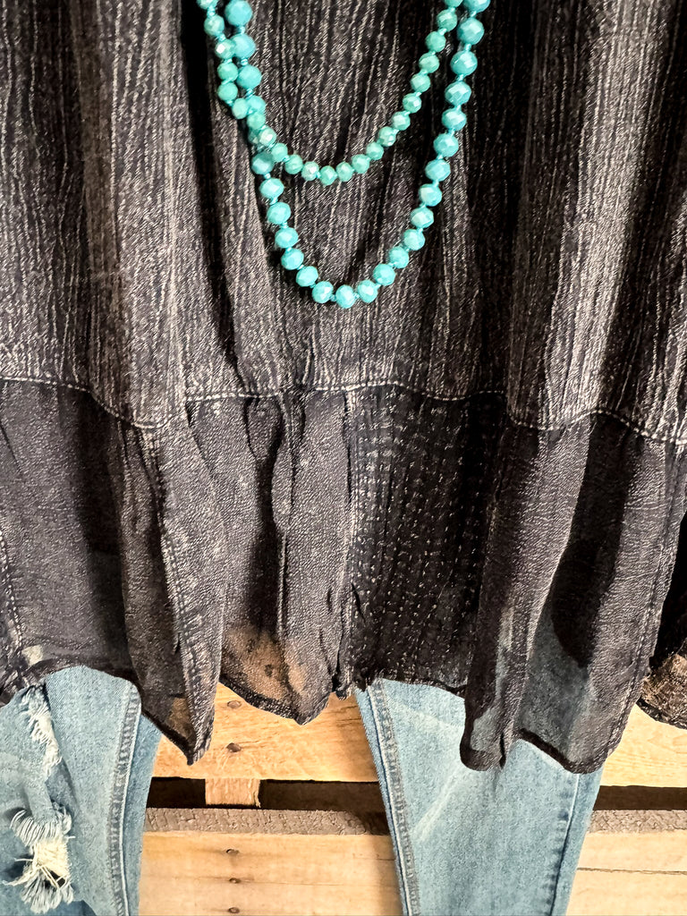 Times To Remember Dress - Charcoal