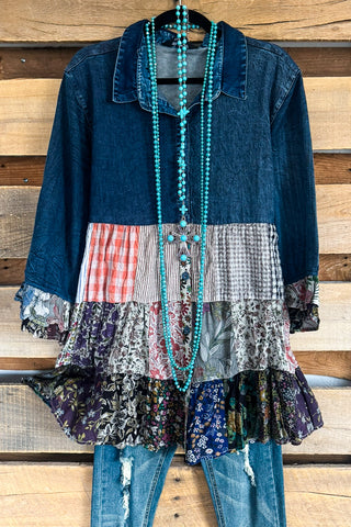 A Piece Of My Heart Necklace - Turquoise