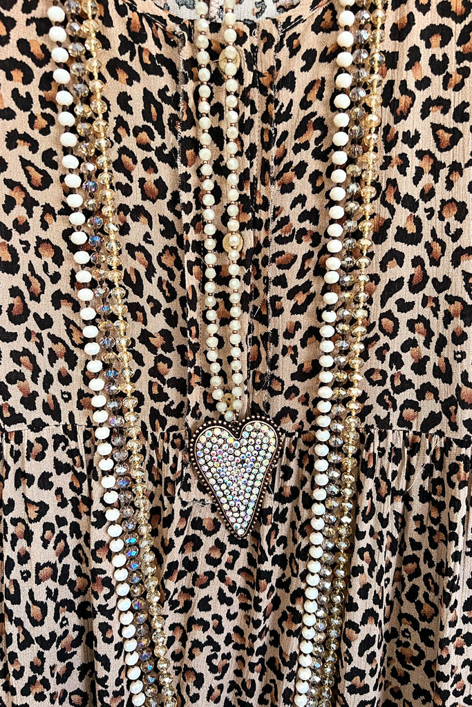 Awaken My Love Dress - Leopard