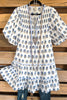 All In Admiration Dress - Off White -100% COTTON - SALE