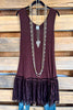 Made For Me Slip Tank - Brown