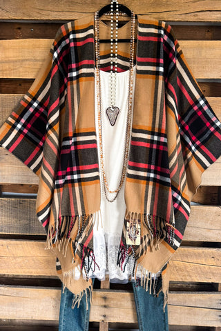 Magical Nights Poncho - Navy