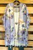 Standing Out Kimono - Purple