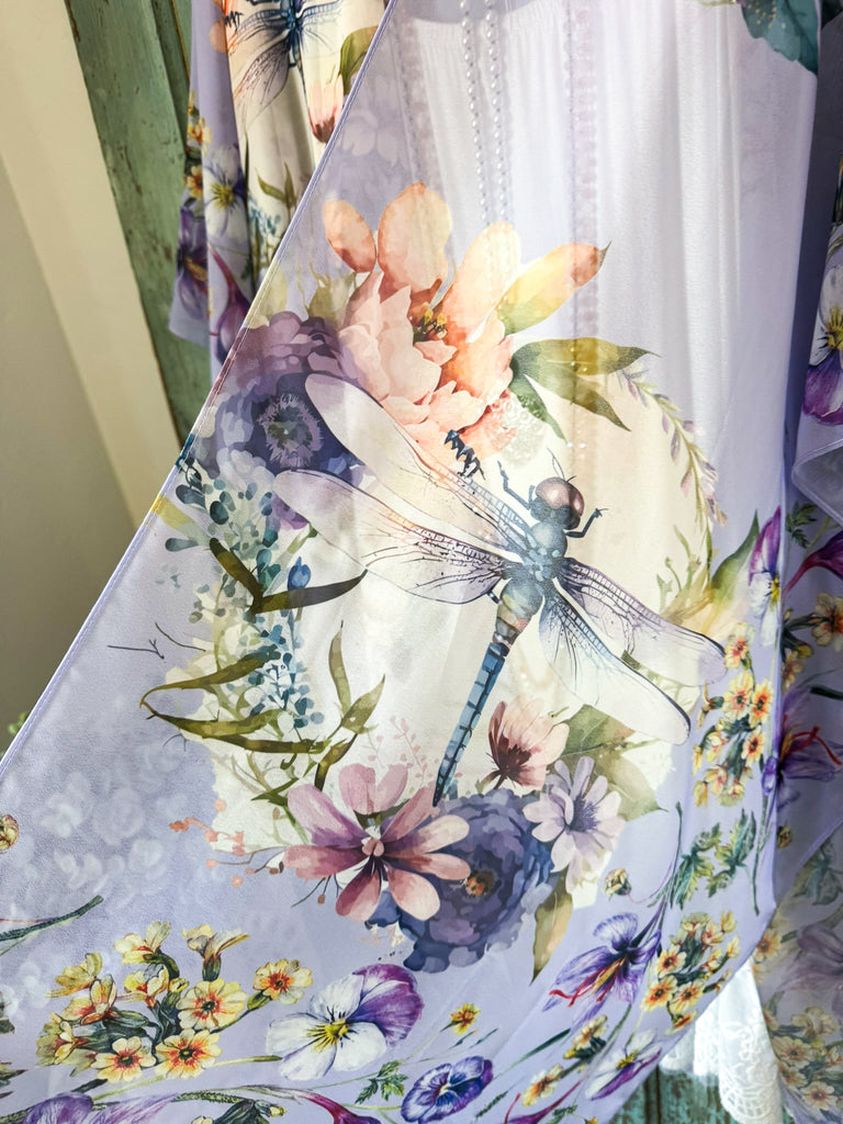 Standing Out Kimono - Purple