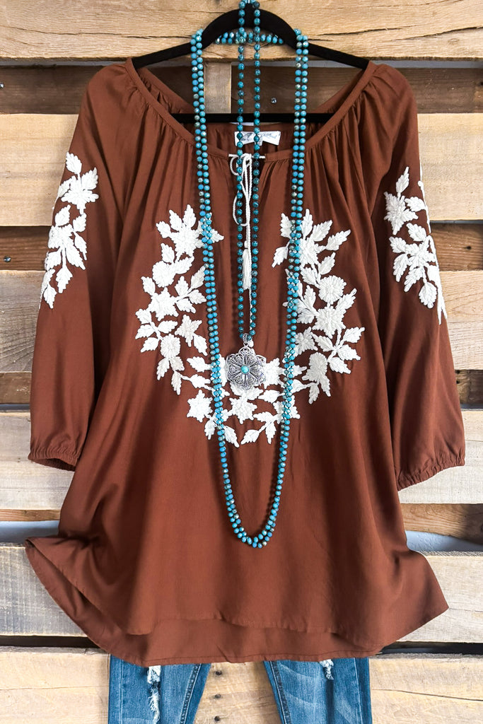 AHB EXCLUSIVE: Seize The Day Tunic - Brown