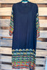 Ideal Statement Kimono - Black